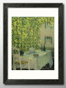 アンリ ル シダネル The Village Table, Gerberoy A3 サイズ ポスター アート おしゃれ 絵画 インテリア 北欧 イラスト マット...
