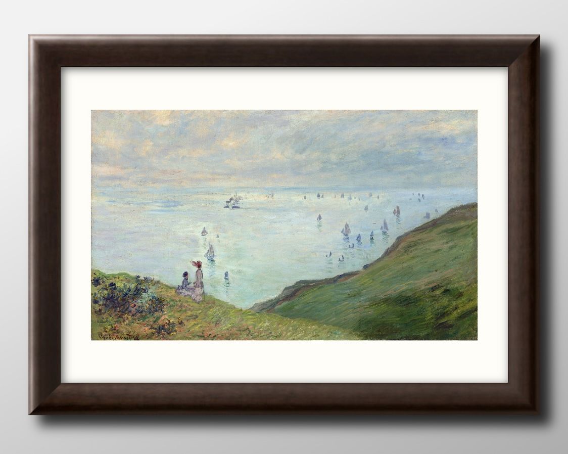   Cliffs at Pourville A3  ݥ    ƥꥢ ̲ 饹 ޥåȻ ä ȥѥ...