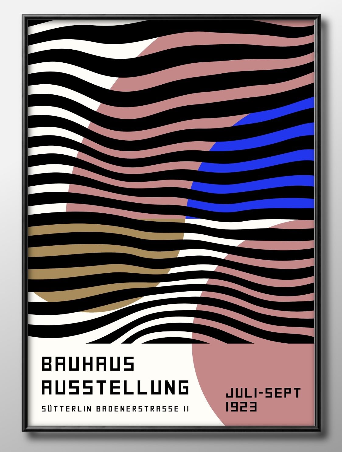 バウハウス BAUHAUS A3 サイズ ポスター アート おしゃれ 絵画 インテリア 北欧 イラスト マット紙 艶消し アートパネル 額 フレーム デザイン ...