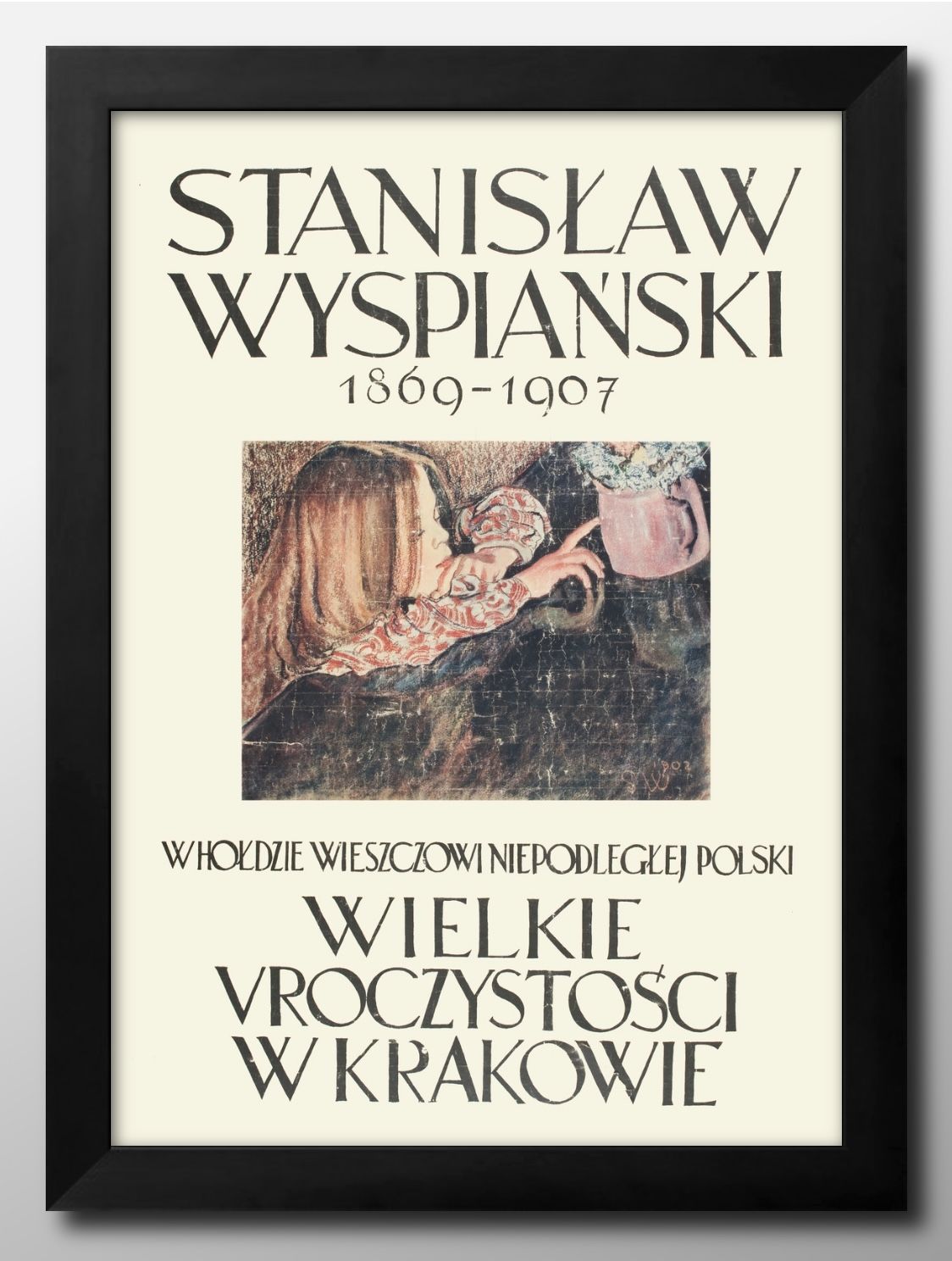 スタニスワフ ヴィスピャンスキ A3 サイズ ポスター アート おしゃれ 絵画 インテリア 北欧 イラスト マット紙 艶消し アートパネル 額 フレーム デザイ...