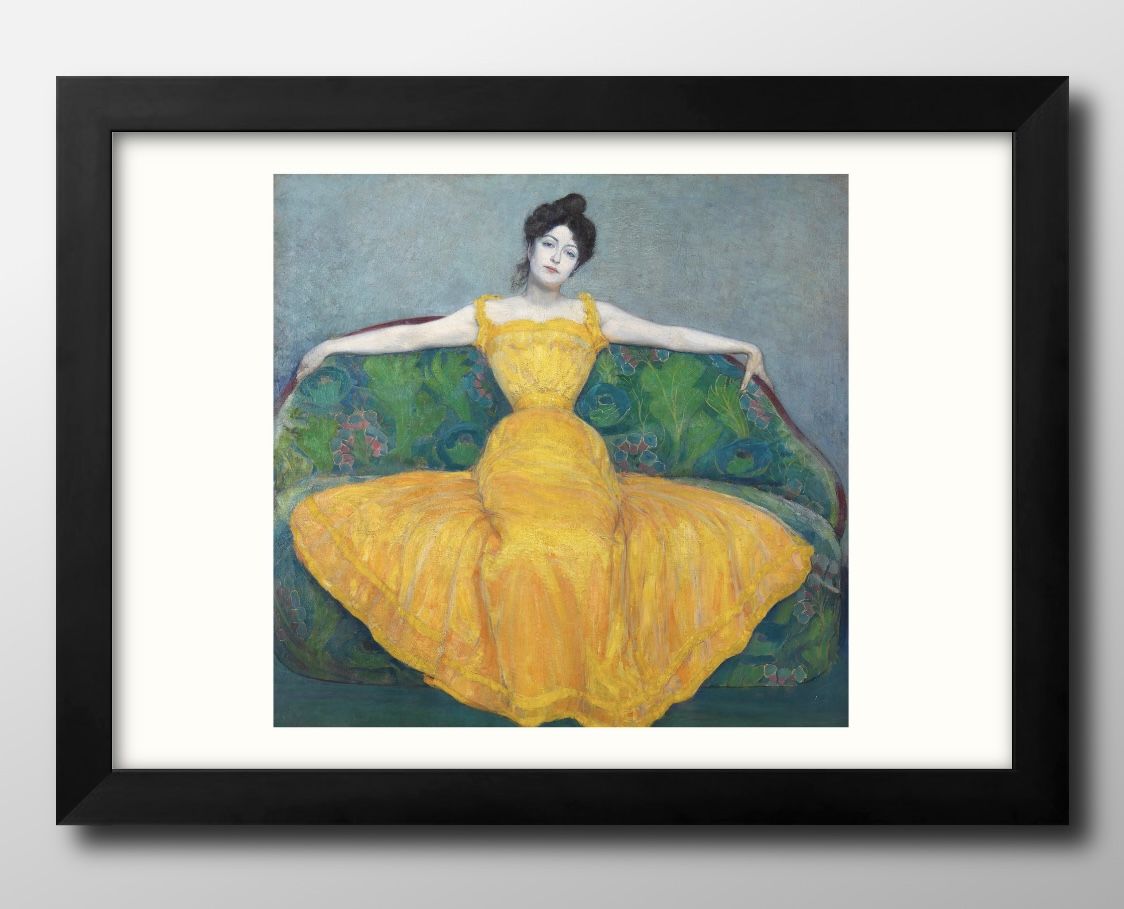 ޥߥꥢ ĥ Dame in Gelb A3  ݥ    ƥꥢ ̲ 饹 ޥåȻ ä ȥ...