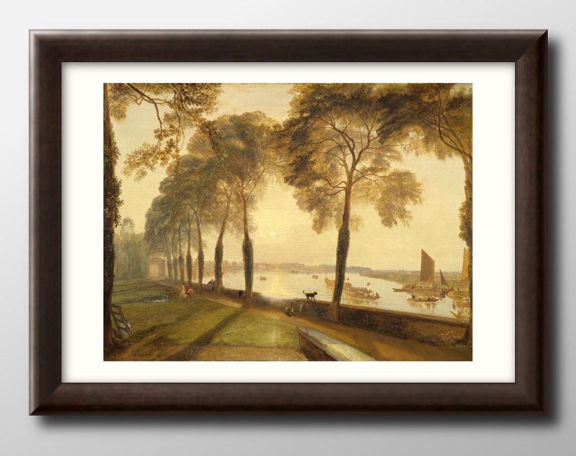 ウィリアム ターナー Mortlake Terrace A3 サイズ ポスター アート おしゃれ 絵画 インテリア 北欧 イラスト マット紙 艶消し アートパネ...