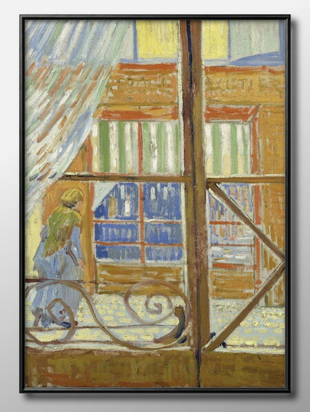 フィンセント ファン ゴッホ View of a butcher’s shop A3 サイズ ポスター アート おしゃれ 絵画 インテリア 北欧 イラスト マッ...
