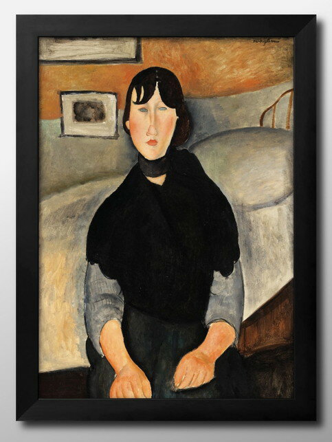 アメデオ モディリアーニ Young Woman of the People A3 サイズ ポスター アート おしゃれ 絵画 インテリア 北欧 イラスト マット...