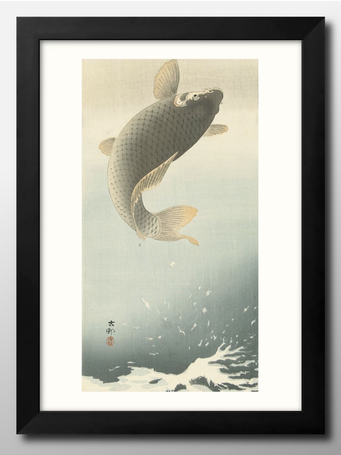 小原古邨 A3 サイズ ポスター アート おしゃれ 絵画 インテリア 北欧 イラスト マット紙 艶消し アートパネル 額 フレーム デザイン 壁掛け ギフト 新...