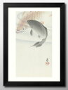 小原古邨 A3 サイズ ポスター アート おしゃれ 絵画 インテリア 北欧 イラスト マット紙 艶消し アートパネル 額 フレーム デザイン 壁掛け ギフト 新...