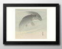 小原古邨 A3 サイズ ポスター アート おしゃれ 絵画 インテリア 北欧 イラスト マット紙 艶消し アートパネル 額 フレーム デザイン 壁掛け ギフト 新...