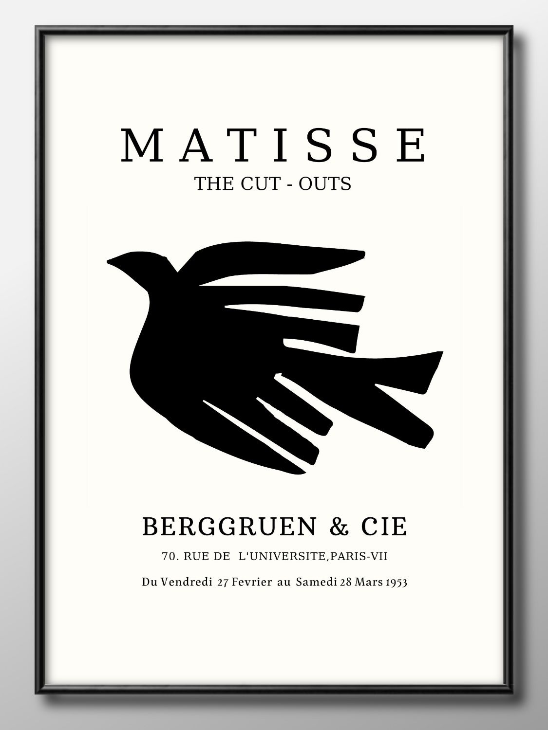 アンリ マティス マチス A3 サイズ ポスター アート おしゃれ 絵画 インテリア 北欧 イラスト マット紙 艶消し アートパネル 額 フレーム デザイン 壁...