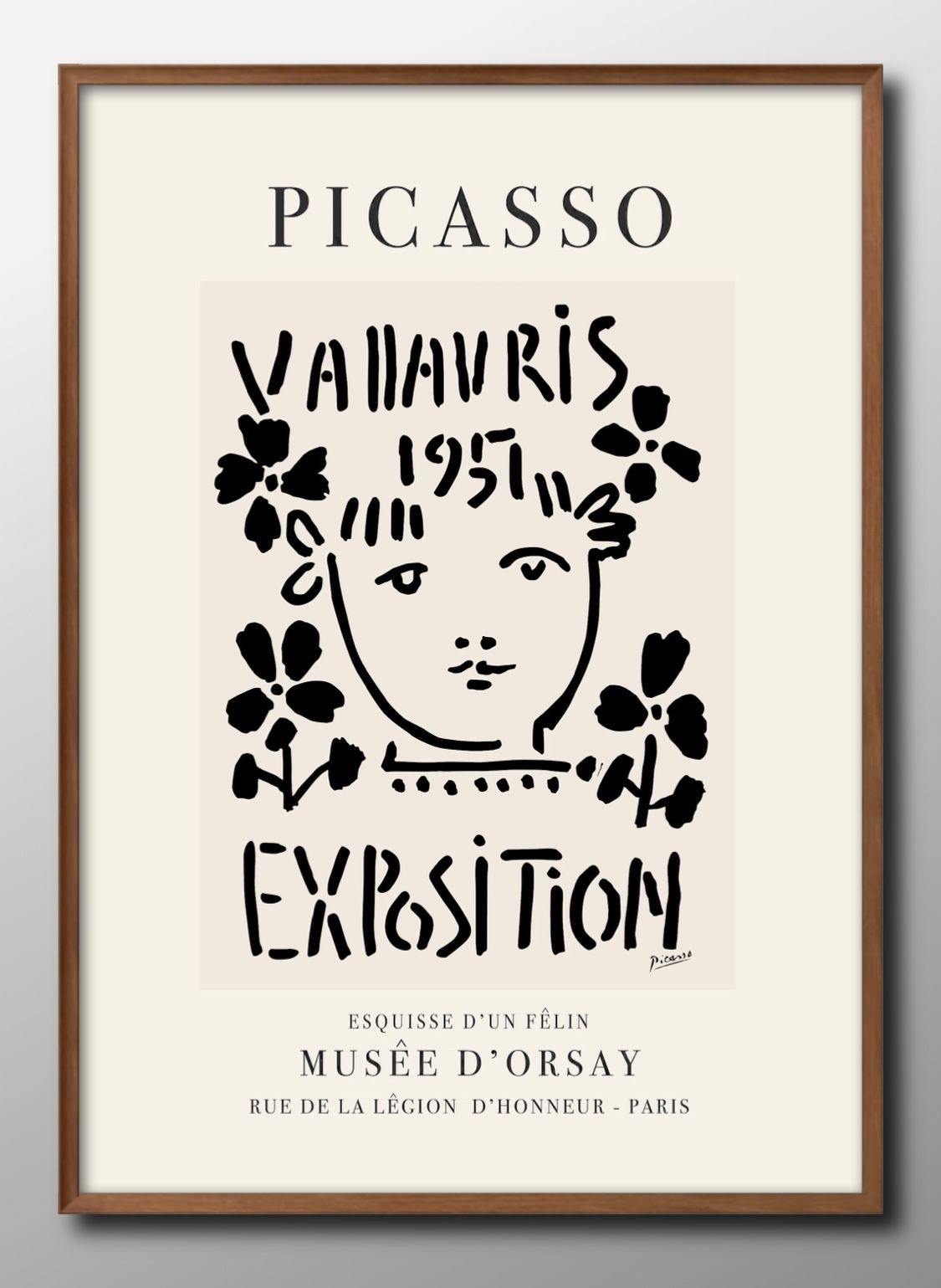 パブロ ピカソ A3 サイズ ポスター アート おしゃれ 絵画 インテリア 北欧 イラスト マット紙 艶消し ..