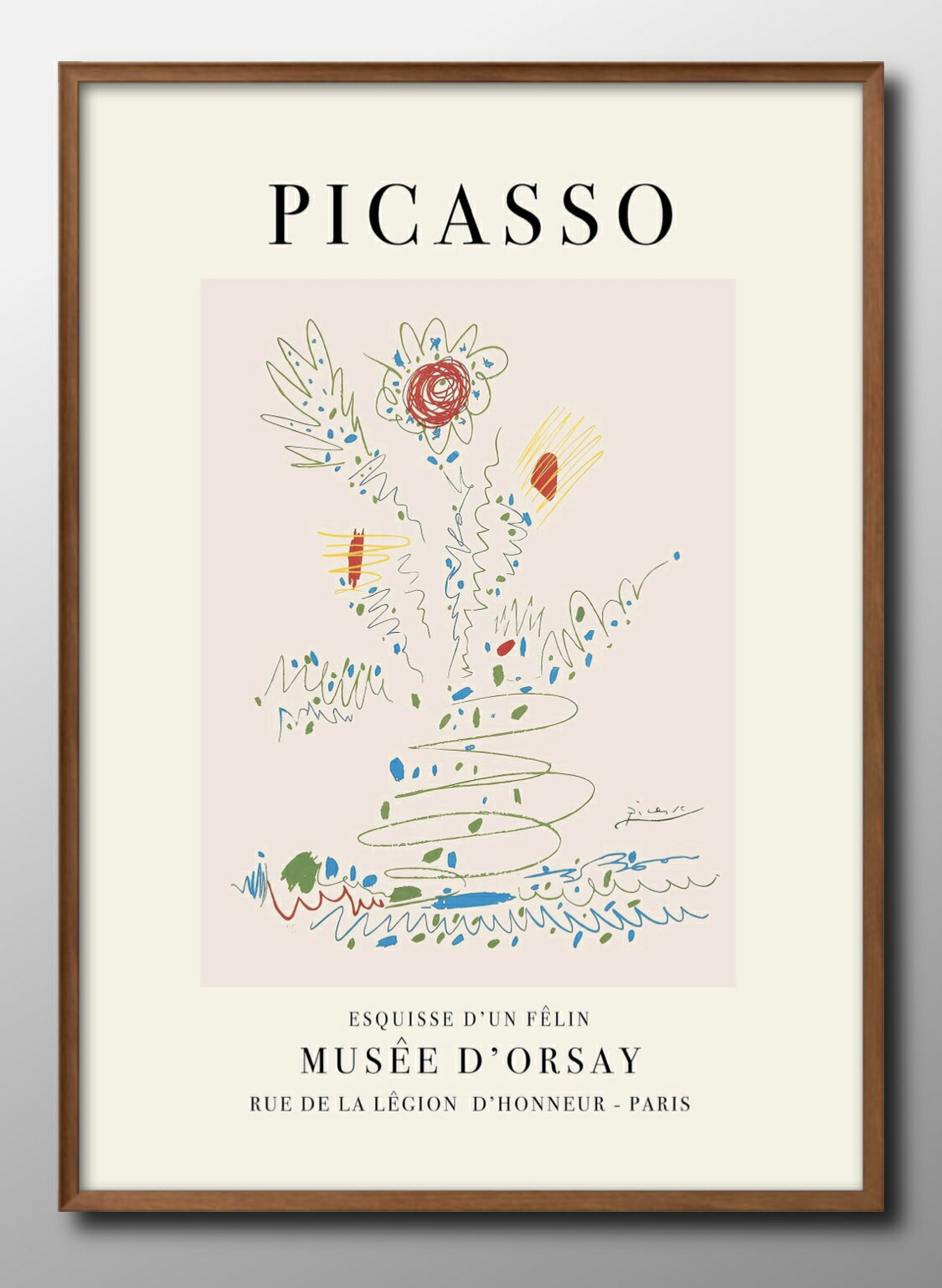 パブロ ピカソ A3 サイズ ポスター アート おしゃれ 絵画 インテリア 北欧 イラスト マット紙 艶消し アートパネル 額 フレーム デザイン 壁掛け ギフ...