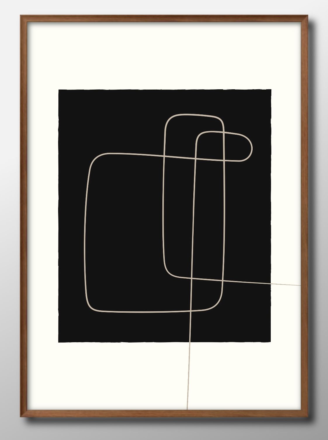 モダン デザイン ラインアート A3 サイズ ポスター アート おしゃれ 絵画 インテリア 北欧 イラスト マット紙 艶消し アートパネル 額 フレーム デザイ...