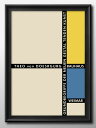 バウハウス BAUHAUS A3 サイズ ポスター アート おしゃれ 絵画 インテリア 北欧 イラスト マット紙 艶消し アートパネル 額 フレーム デザイン 壁掛け ギフト 新築祝い ディスプレイ 速達 送料無料