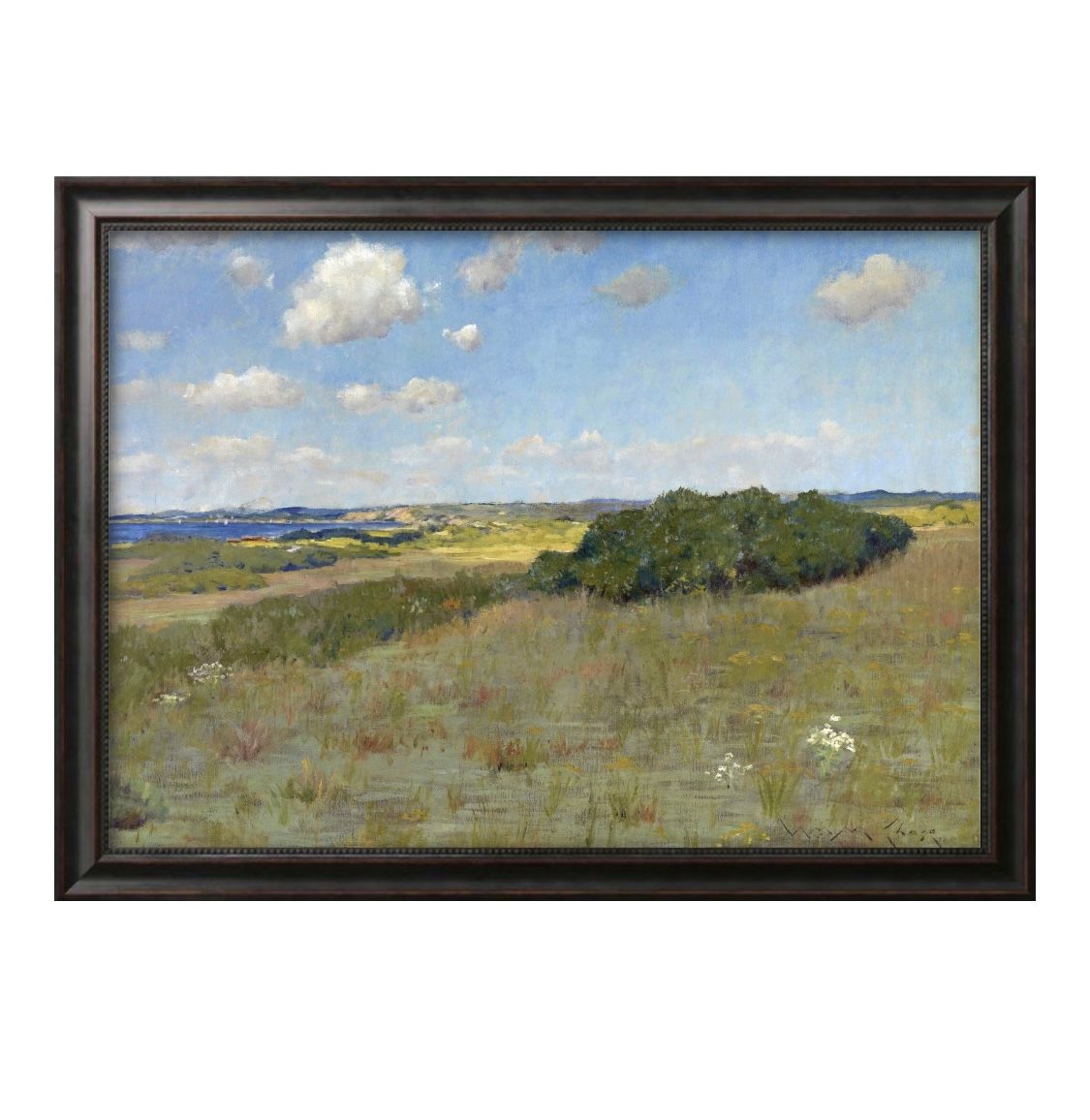 ウィリアム メリット チェイス 日光と影、シネコックヒルズ A3 サイズ ポスター アート おしゃれ 絵画 インテリア 北欧 イラスト マット紙 艶消し アート...