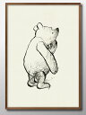 クラシックプー A3 サイズ ポスター アート おしゃれ 絵画 インテリア 北欧 イラスト マット紙 艶消し アートパネル 額 フレーム デザイン 壁掛け ギフ...