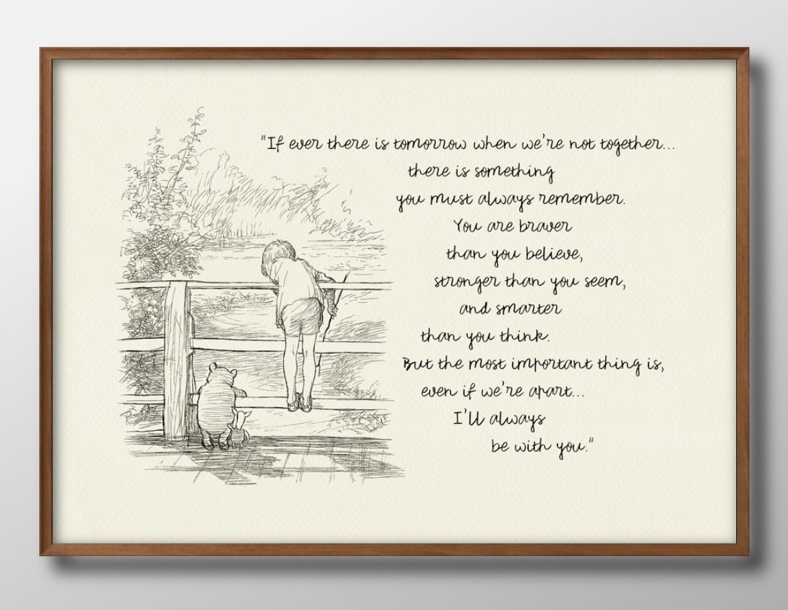 クラシックプー A3 サイズ ポスター アート おしゃれ 絵画 インテリア 北欧 イラスト マット紙 艶消し アートパネル 額 フレーム デザイン 壁掛け ギフ...