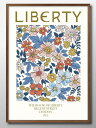 LIBERTY フラワー 花 ボタニカル 北欧 ナチュラル A3 サイズ ポスター アート おしゃれ 絵画 インテリア 北欧 イラスト マット紙 艶消し アートパネル 額 フレーム デザイン 壁掛け ギフト 新築祝い ディスプレイ 速達 送料無料