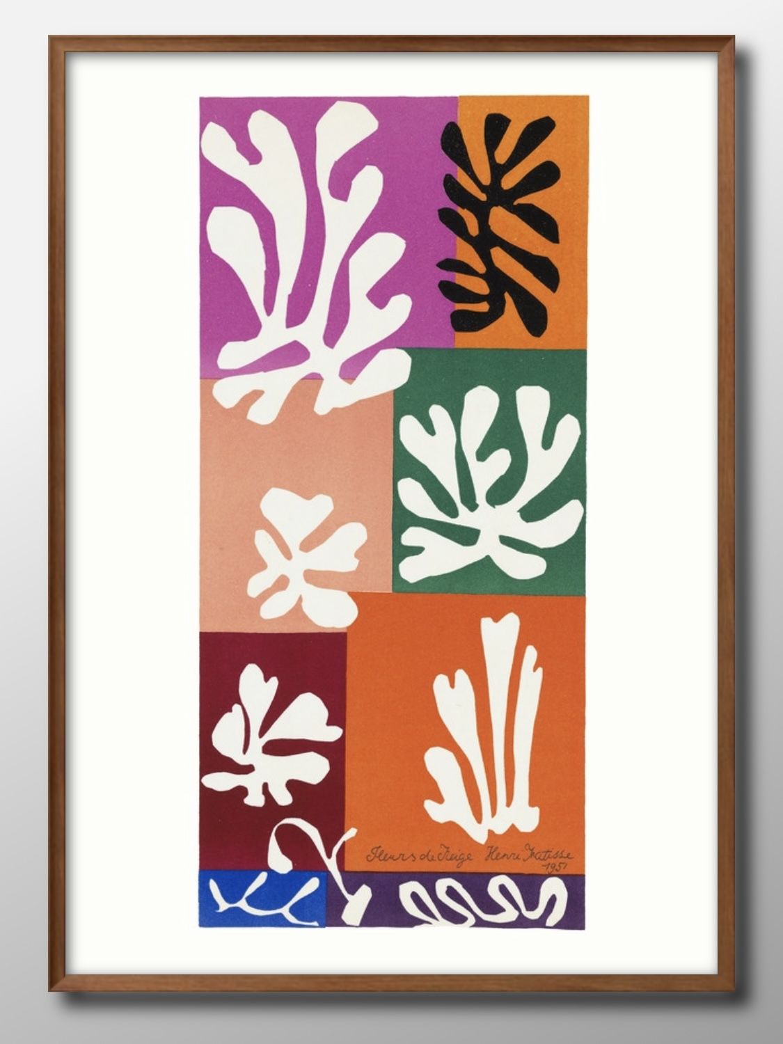 アンリ マティス マチス A3 サイズ ポスター アート おしゃれ 絵画 インテリア 北欧 イラスト マット紙 艶消し アートパネル 額 フレーム デザイン 壁...