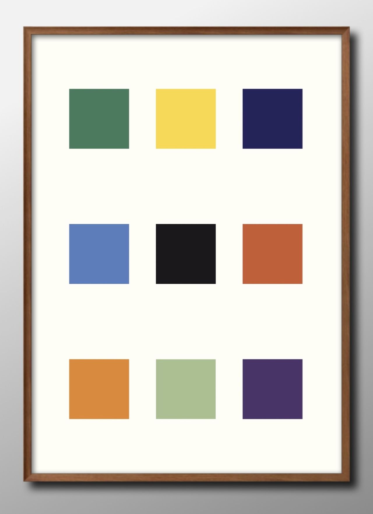 エルズワース ケリー A3 サイズ ポスター アート おしゃれ 絵画 インテリア 北欧 イラスト マット紙 艶消し アートパネル 額 フレーム デザイン 壁掛け...