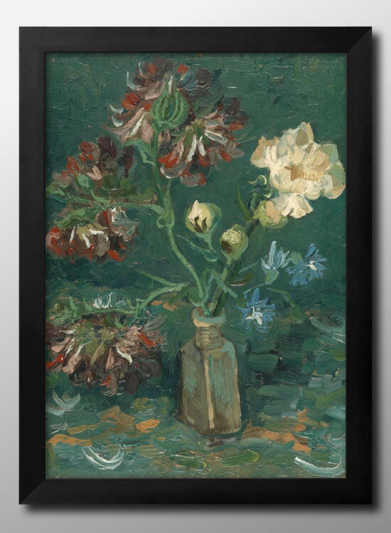 フィンセント ファン ゴッホ A3 サイズ ポスター アート おしゃれ 絵画 インテリア 北欧 イラスト マット紙 艶消し アートパネル 額 フレーム デザイン...