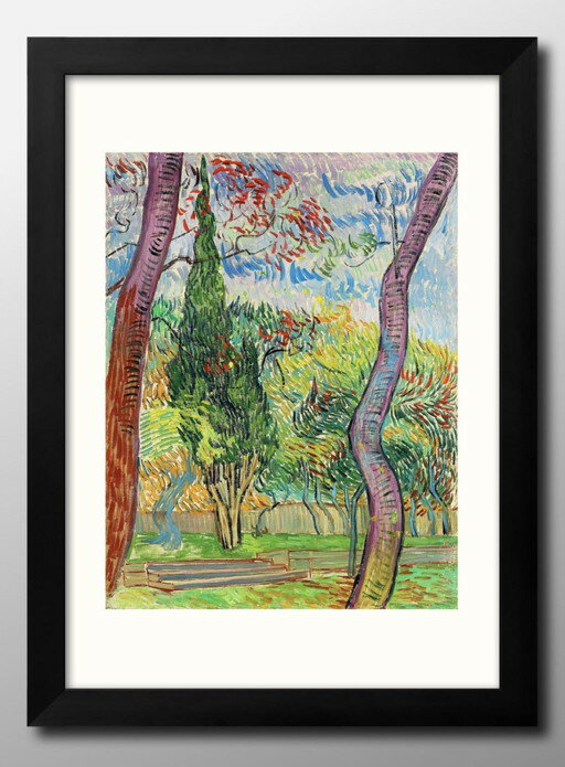 フィンセント ファン ゴッホ A3 サイズ ポスター アート おしゃれ 絵画 インテリア 北欧 イラスト マット紙 艶消し アートパネル 額 フレーム デザイン...