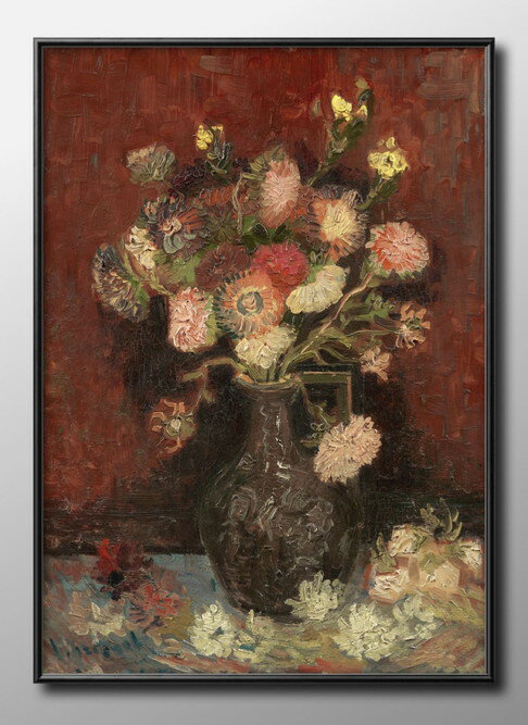 フィンセント ファン ゴッホ A3 サイズ ポスター アート おしゃれ 絵画 インテリア 北欧 イラスト マット紙 艶消し アートパネル 額 フレーム デザイン...