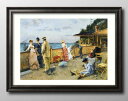 アルフレッド ステヴァンス La Villa Des Falaises ? Sainte A3 サイズ ポスター アート おしゃれ 絵画 インテリア 北欧 イラ...