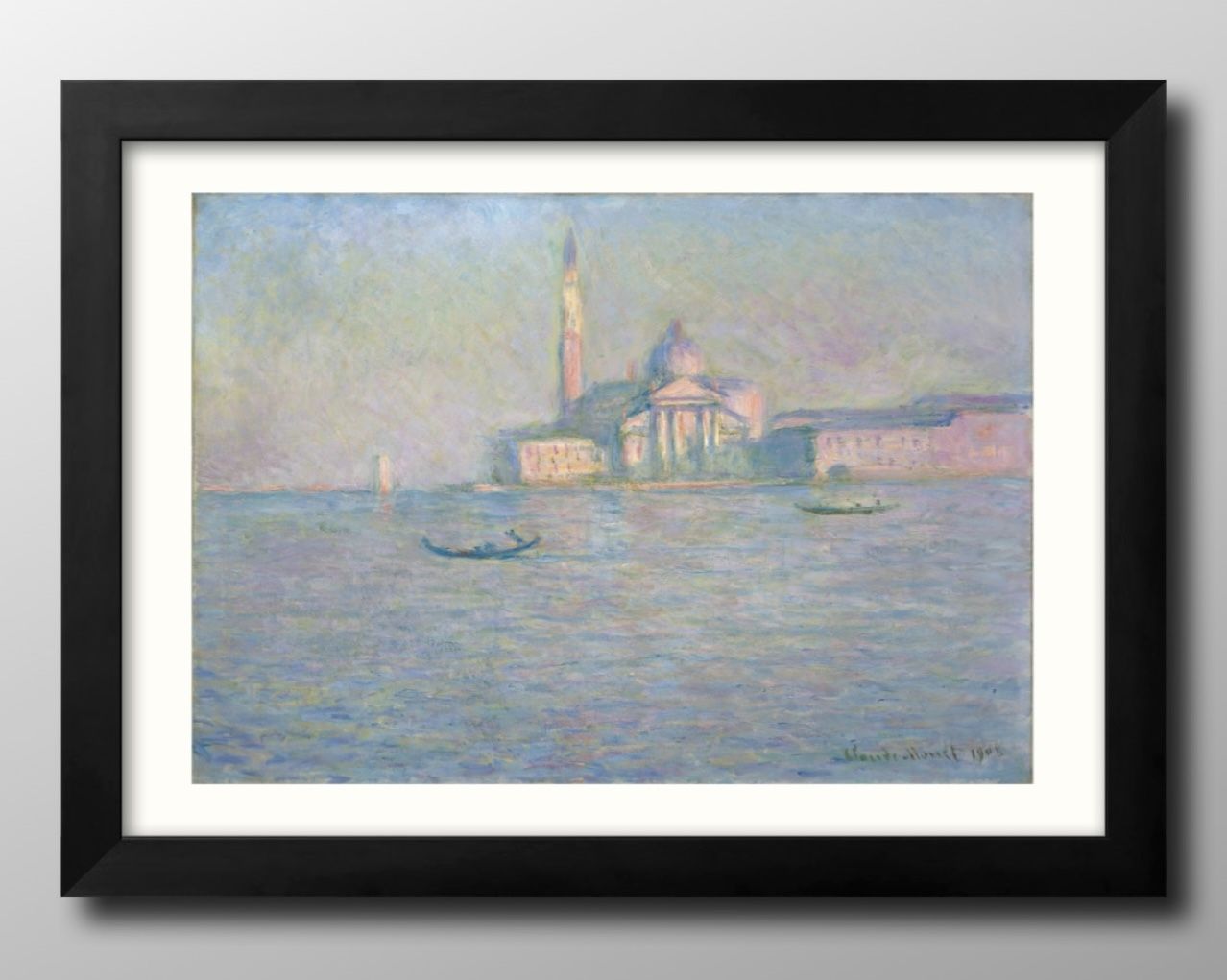 クロード モネ The Church of San Giorgio Maggiore, Venice A3 サイズ ポスター アート おしゃれ 絵画 インテリア...