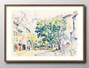 ポール シニャック Antibes A3 サイズ ポスター アート おしゃれ 絵画 インテリア 北欧 イラスト マット紙 艶消し アートパネル 額 フレーム デ...