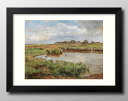 ヒューゴ ダルノー Enten am Dorfweiher A3 サイズ ポスター アート おしゃれ 絵画 インテリア 北欧 イラスト マット紙 艶消し アート...