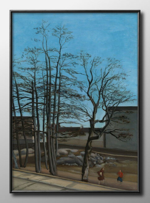 スーリョ ヴィルヘルミ シピラ Spring A3 サイズ ポスター アート おしゃれ 絵画 インテリア 北欧 イラスト マット紙 艶消し アートパネル 額 フ...