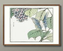 森本東子 日本画 ボタニカル 昆虫 A3 サイズ ポスター アート おしゃれ 絵画 インテリア 北欧 イラスト マット紙 艶消し アートパネル 額 フレーム デ...