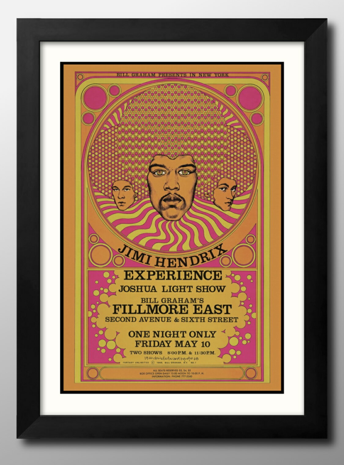 ジミー ヘンドリックス ニューヨーク A3 サイズ ポスター アート おしゃれ 絵画 インテリア 北欧 イラスト マット紙 艶消し アートパネル 額 フレーム ...