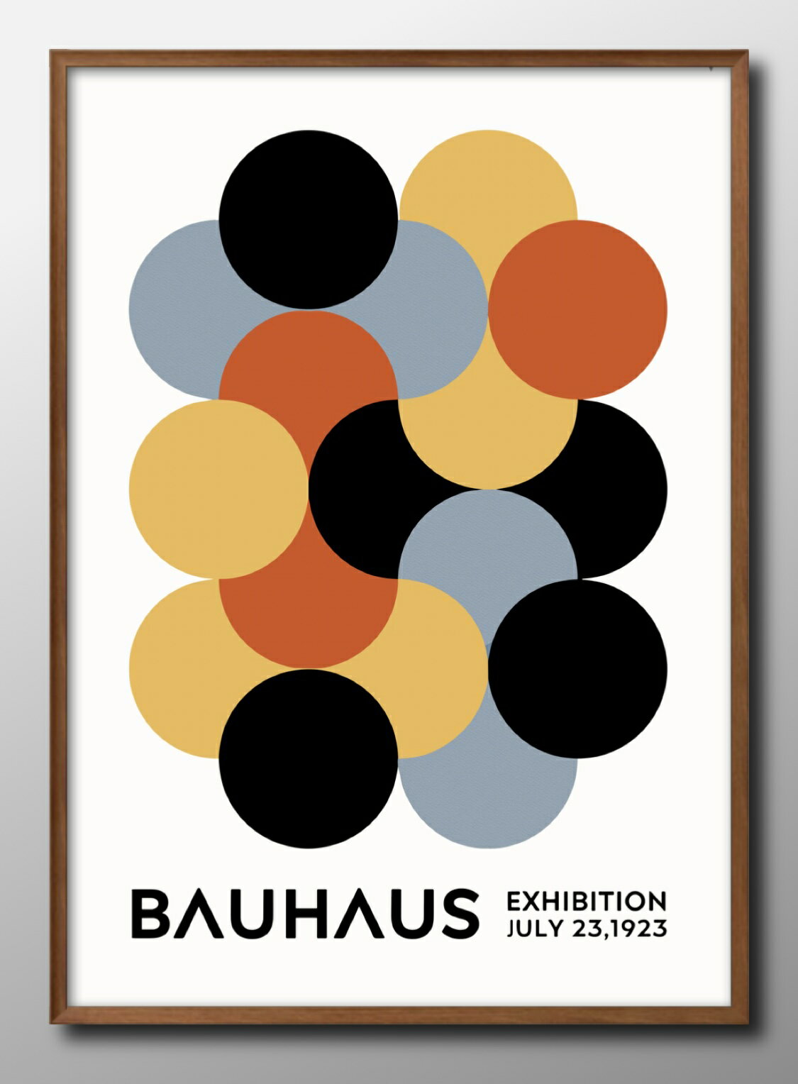 バウハウス BAUHAUS A3 サイズ ポスター アート おしゃれ 絵画 インテリア 北欧 イラスト マット紙 艶消し アートパネル 額 フレーム デザイン ...