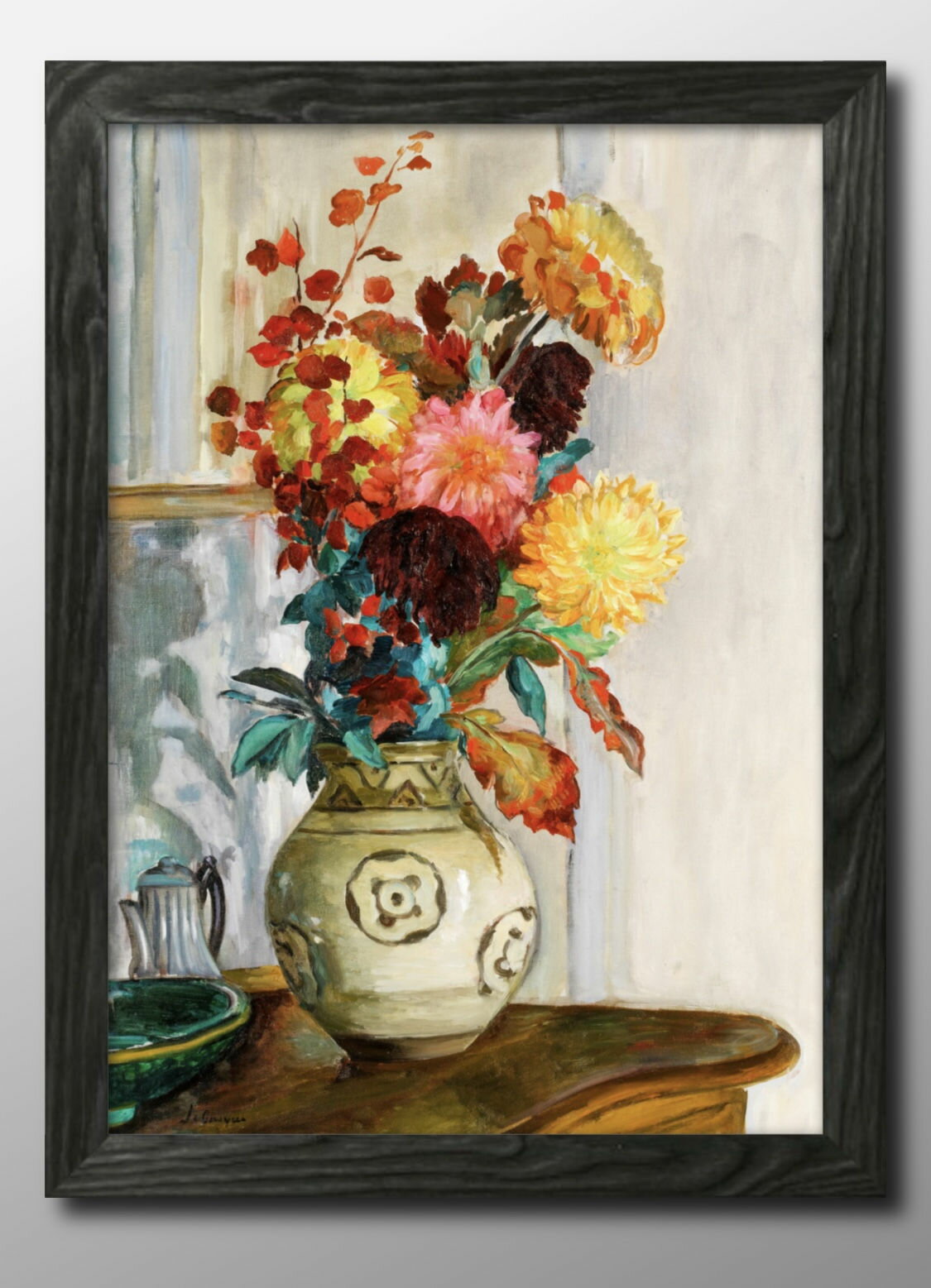 アンリ ルバスク A3 サイズ ポスター アート おしゃれ 絵画 インテリア 北欧 イラスト マット紙 艶消し アートパネル 額 フレーム デザイン 壁掛け ギ...