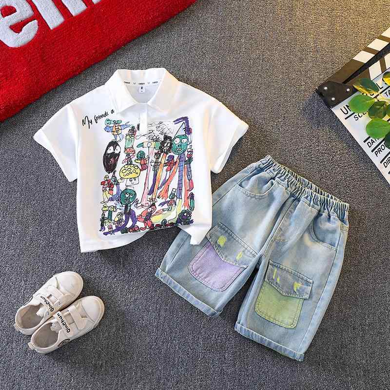 子供服 男の子 夏 セットアップ 半袖 短パン かっこいい おしゃれ キッズ 上下セット