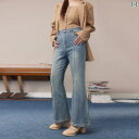 大きめサイズ レディース おしゃれ ファッション カジュアル 普段使い 婦人服 レトロ ハイウエスト スリム 筋肉 マッチョ マッチョ マッチョ マッチョ カバー ジーンズ 秋