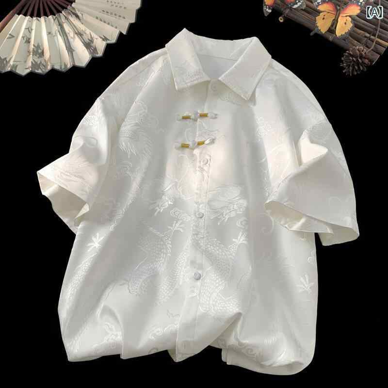 シャツ メンズ 半袖 夏 七分袖 短パン セットアップ 上下