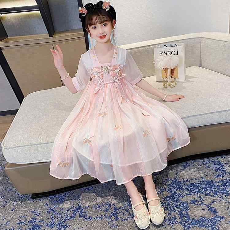 Other - ワンピース 女の子 夏服 チャイナドレス スカート 子供服 中国風
