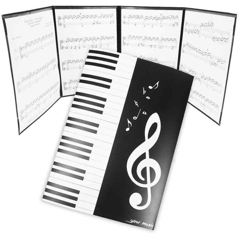 ING STYLE 書き込みできる 楽譜 譜面 ファイル カバー A4 ピアノ レッスン 作曲
