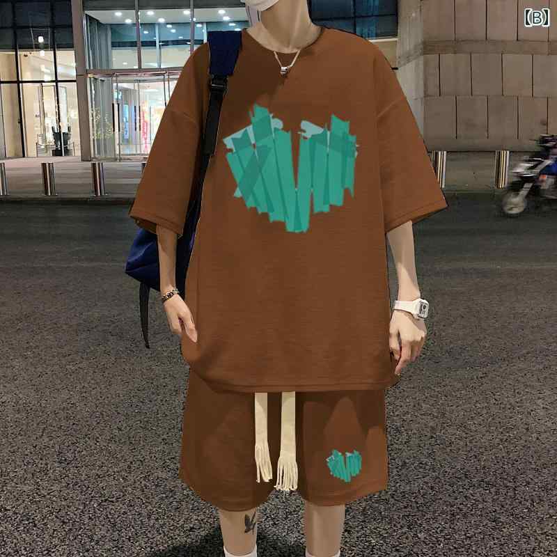 セットアップ メンズ 夏 半袖 Tシャツ 短パン 上下セット 部屋着 ルームウェア