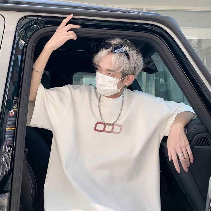 Tシャツ メンズ 半袖 綿 夏 ゆったり おしゃれ ストリート