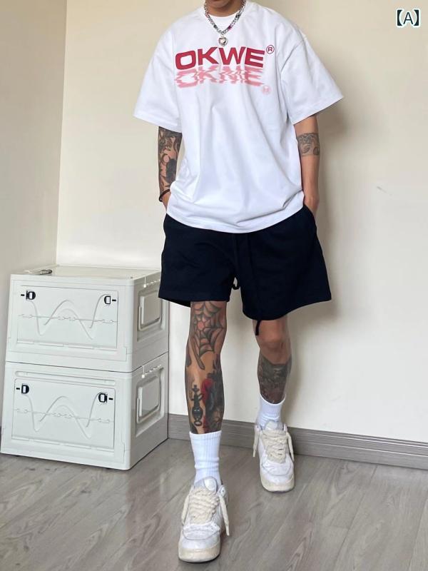 ハーフパンツ メンズ スポーツ ランニング パンツ ズボン 短パン 5分丈 無地