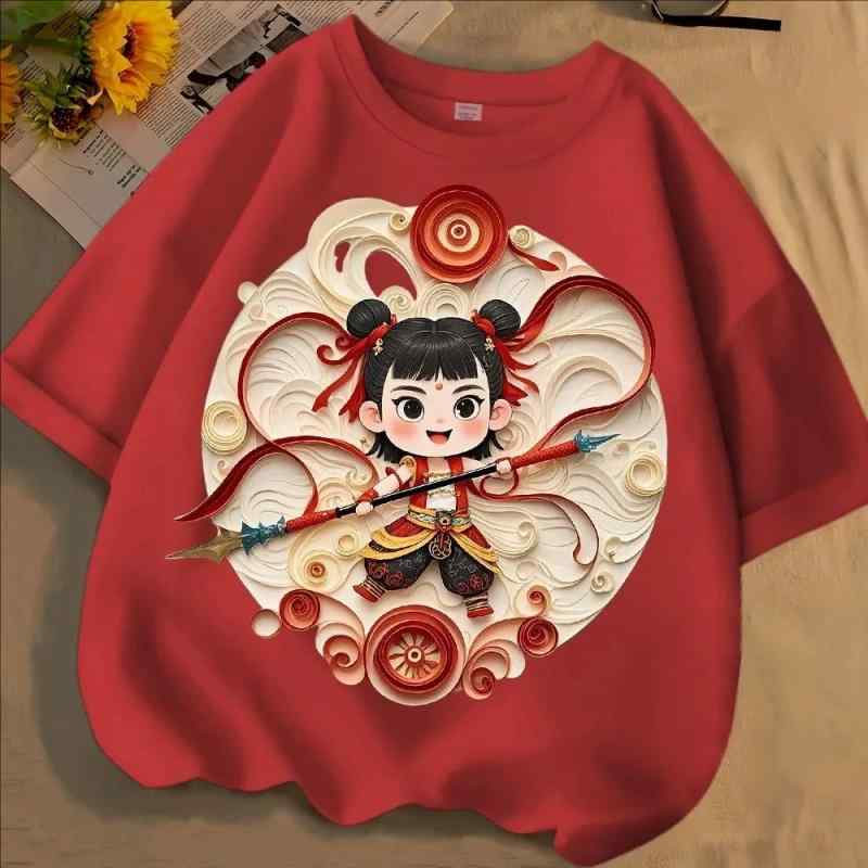 Tシャツ 子供 男の子 女の子 春夏 半袖 綿 丸首 ゆったり