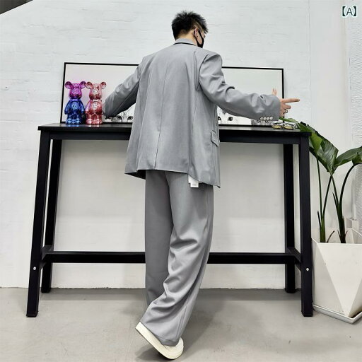セットアップ メンズ カジュアル おしゃれ 春 ファッション クール トレンディ ドレープ ストレート パンツ 2枚 セットアップ メンズ カジュアル おしゃれ 春 ファッション クール トレンディ ドレープ ストレート パンツ 2枚
