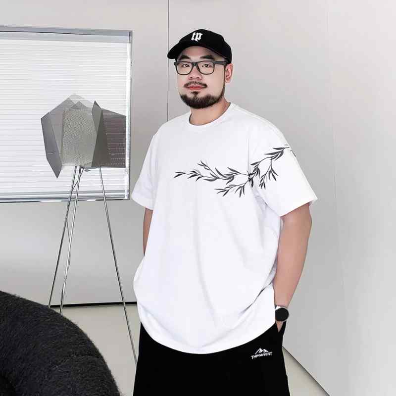 Tシャツ メンズ 大きいサイズ 夏 ゆったり 半袖 刺繍