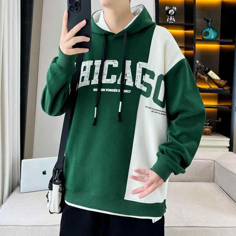 パーカー 男の子 ティーンエイジャー 春秋 フード 長袖 トップス かっこいい おしゃれ 学生 服