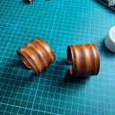 ブレスレット メンズ レザー レトロ アクセサリー ワイド 牛革 メンズ 紳士 レディース レディース 太め 幅広 シンプル 素材 フリーサイズ 黄 黒 グレー