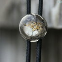 ループタイ メンズ レディース ボロタイ アクセサリー ネックレス ネクタイ代わり オフィス カジュアル シンプル おしゃれ レザー紐 時計 歯車 メカニカル ...