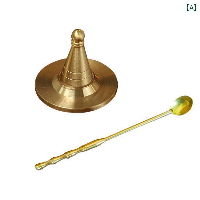 香立て おしゃれ セット 2WAY 匙 型 初心者 お手軽 家庭 インテリア 小物 リラクゼーショングッズ 瞑想 癒し 座瞑想 趣味 銅