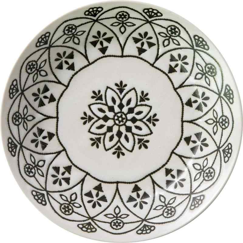 みのる陶器(Minorutouki) パスタ皿 モロッカン ホワイト 直径20.5cm